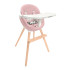 KIKKA BOO Стол за хранене 2в1 ELMA PINK