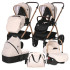 LORELLI Premium Комбинирана количка 3в1 INFINITY BEIGE SAND