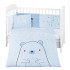 KIKKA BOO Сет 6 части 70х140 BEAR WITH ME BLUE