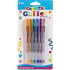 Carioca Комплект цветни химикалки Glitter 6 цвята