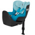 CYBEX Стол за кола с база (61-105см) SIRONA SX2 I-SIZE BEACH BLUE