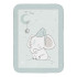 KIKKA BOO Меко зимно одеяло 110/140 см. ELEPHANT TIME МЕНТА