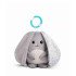 MyHummy Плюшена играчка със звуци 3в1 BUNNY GREY