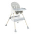 KIKKA BOO Стол за хранене BRIE 2в1 GREY