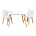 GINGER HOME К-кт дървена маса с 2 столчета WHITE