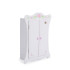 МОНИ Дървен гардероб за кукли БЯЛ