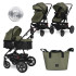LORELLI Premium Комбинирана количка LORA LODEN GREEN