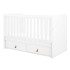 KIKKA BOO Легло 60/120см. HOLLE WHITE