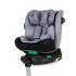 CHIPOLINO Стол за кола ОЛИМПУС 360° I-SIZE (40-150 см) ISOFIX СИВО/ЧЕРЕН