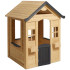 GINGER HOME Дървена къща за игра 140х112х108 см.
