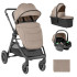 KIKKA BOO Комбинирана количка 3в1 AVA BEIGE