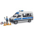 BRUDER MERCEDES BENZ SPRINTER Полицейски минибус L + S МОДУЛ