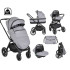 CANGAROO Комбинирана количка 3в1 CHRISTIANO СВЕТЛО СИВА