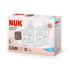 NUK PM Сет шишета стъкло 4 бр. TEMPERATURE CONTROL ДЪГА