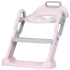 CHIPOLINO Тоалетна седалка със стълба ФЛИПИ РОЗОВ