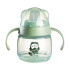 TOMMEE TIPPEE Неразливаща се чаша с мек накрайник 150мл. SOFT SPOUT BACSHIELD ЗЕЛЕНА/БУХАЛ