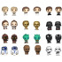 FUNKO BITTY POP SINGLES - Disney Star Wars мини фигура плик