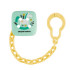CANPOL Клипс за залъгалка с верижка TOYS ЗЕЛЕН