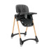 LORELLI Classic Стол за хранене TUMMY TIME BLACK