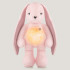 MyHummy Плюшена играчка със звуци и светлина 5в1 BUNNY РОЗОВА