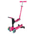 GLOBBER Тротинетка 4в1 GO UP SPORTY LIGHTS 360 РОЗОВА