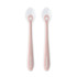KIKKA BOO Лъжици силикон в кутия 2бр. 4+м BLUSH