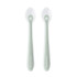 KIKKA BOO Лъжици силикон в кутия 2бр. 4+м SAGE