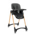 LORELLI Classic Стол за хранене REMO BLACK WOODEN EFFECT