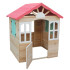 GINGER HOME Дървена къща за игра НАТУРАЛ