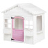 GINGER HOME Дървена къща за игра БЯЛА