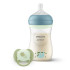 AVENT Комплект шише NATURAL RESPONSE 3.0 РР и залъгалка 0-6м. ULTRA SOFT