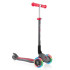GLOBBER Тротинетка PRIMO FOLDABLE LIGHTS GREY/RED
