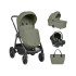 KIKKA BOO Комбинирана количка 3в1 MODENA ARMY GREEN