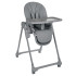KIKKA BOO Стол за хранене PASTELLO 3 GREY