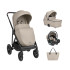KIKKA BOO Комбинирана количка 3в1 CHIARA BEIGE