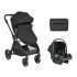KIKKA BOO Комбинирана количка 2в1 ELOE BLACK