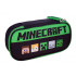 AstraBag Несесер Minecraft цилиндър, празен