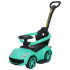 Кола Ride-On B Super с родителски контрол Зелена