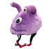K3YRIDERS Каска с плюшено калъфче Monster Eyes Purpy