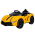Жълта акумулаторна кола с родителски контрол STORM 12V