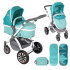 LORELLI Premium Комбинирана количка AURORA AIR AQUAMARINE LONDON