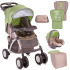 LORELLI Classic Комбинирана количка 2 в 1 RIO SET GREEN&BEIGE ZEPHYR