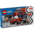 LEGO City Питстоп и механици от F1 с кола Ferrari 60443