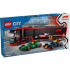 LEGO City Камион от F1 с коли RB20 и AMR24 от F1 60445