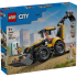 LEGO City Жълт багер със задна лопата 60480