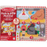 SM MELISSA AND DOUG Интерактивен Дървен Пъзел Весели Кокошки