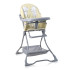 LORELLI Classic Стол за хранене BONBON YELLOW HAPPY HIPPO