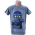 LEGO Ninjago детска тениска сив меланж 70709