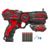 RED GUNS Пистолет с пълнител, 6 меки стрели, бинокъл и белезници