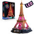 CubicFun Пъзел 3D Eiffel Tower Paris Night Edition с LED светлини